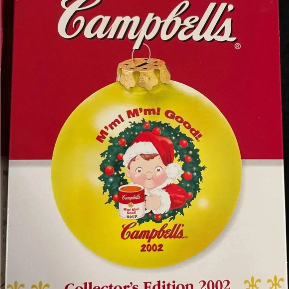 4 Vintages Campbell’s Ornaments 1989,1992,2001,2002 - Picture 2 of 10